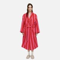 테리 가운 Pink Red
