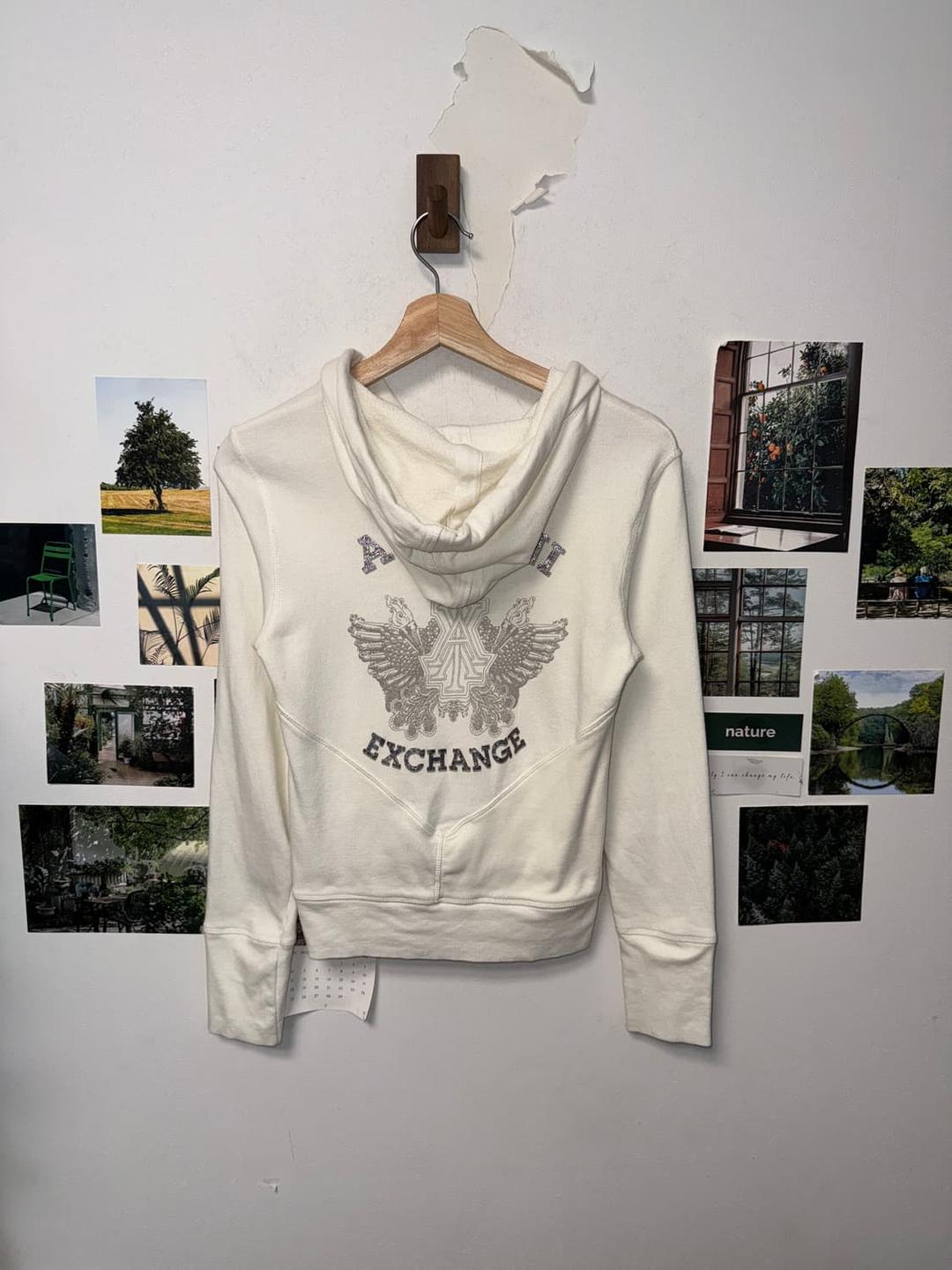 Armani Exchange graphic two ways 후드집업 | 후루츠패밀리