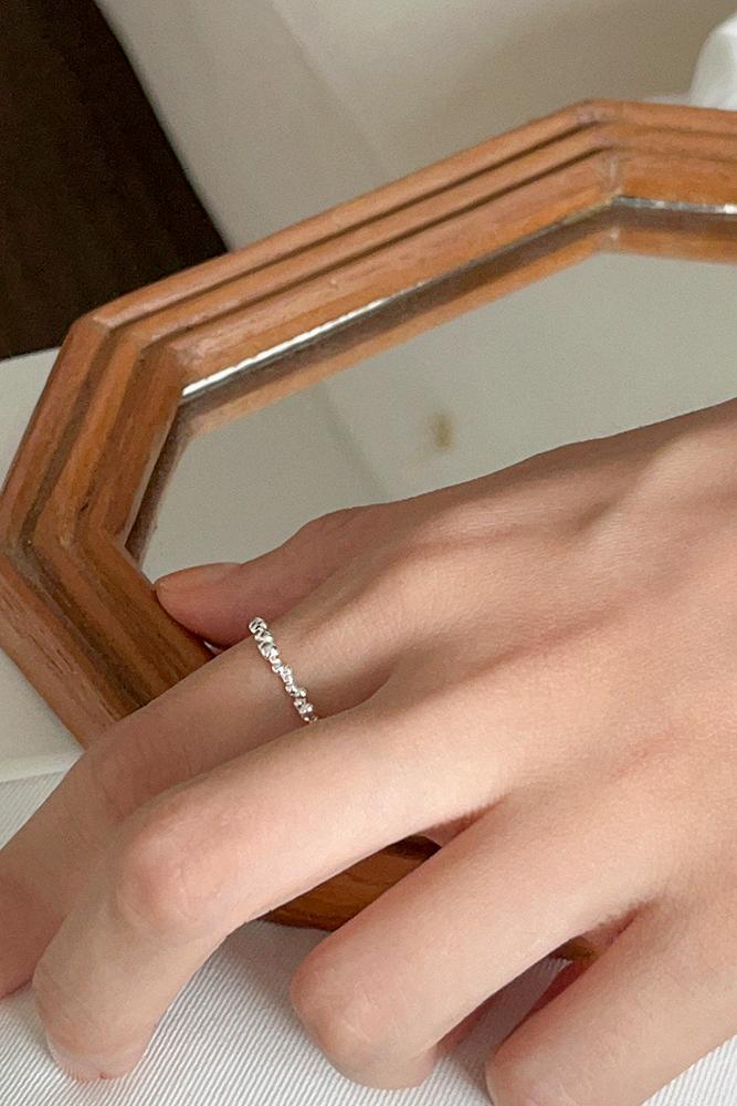 *재입고* (925) Bubble Ring (2colors)