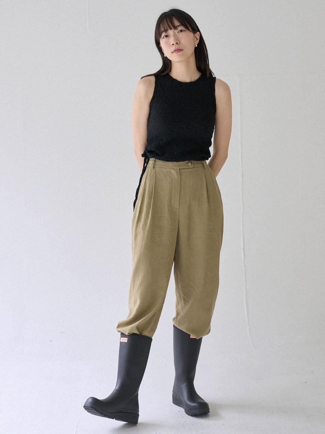 Tencel Linen Pants khaki