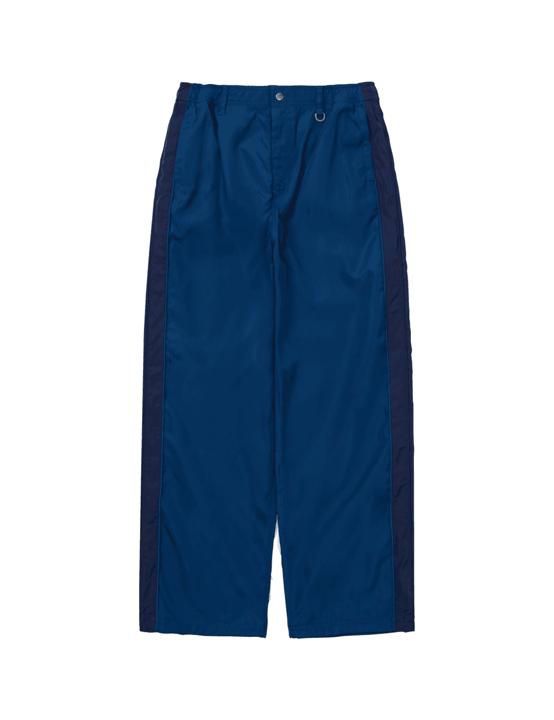 Color Blocked Nylon Pants Blue