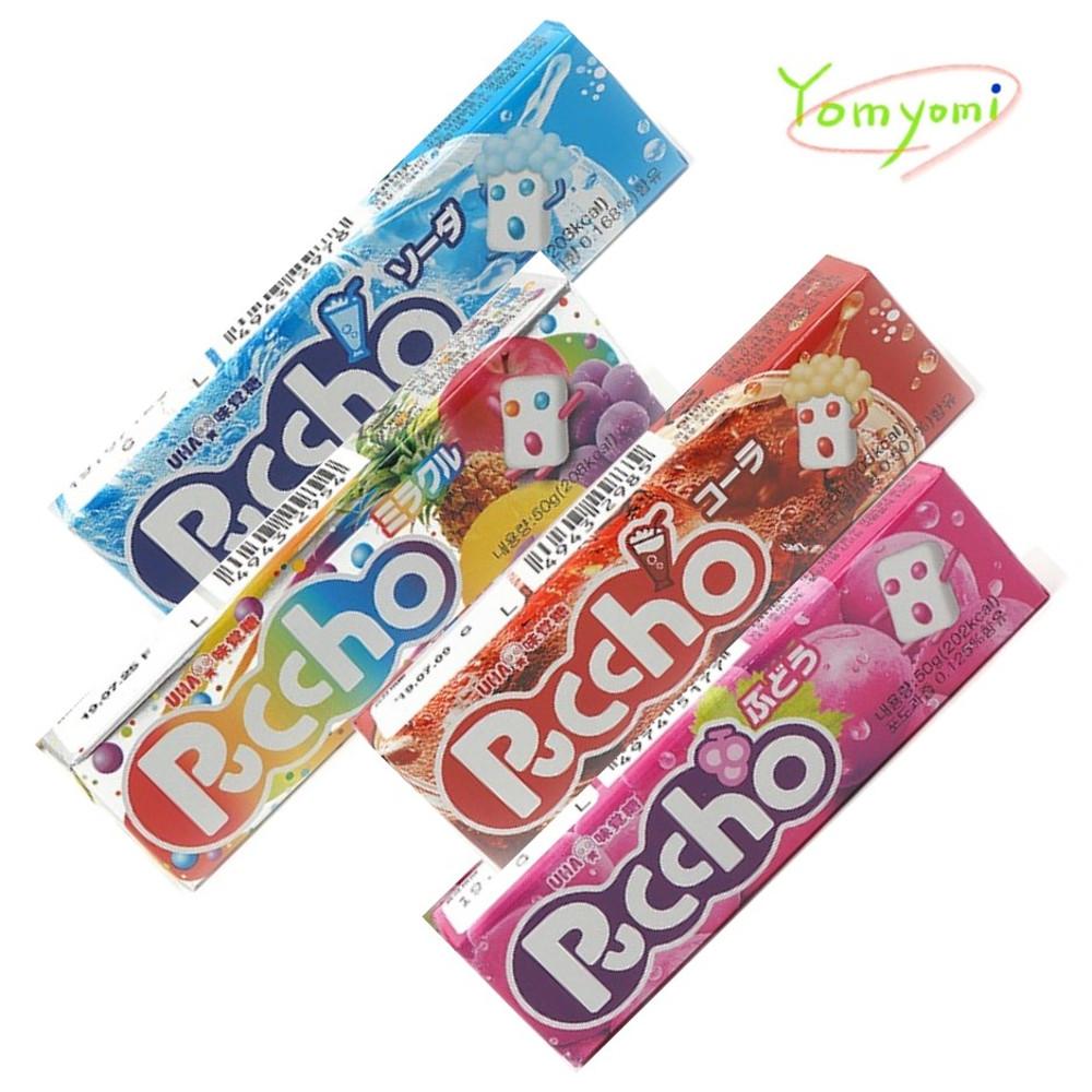 UHA 푸쵸 츄잉 캔디 5종 세트