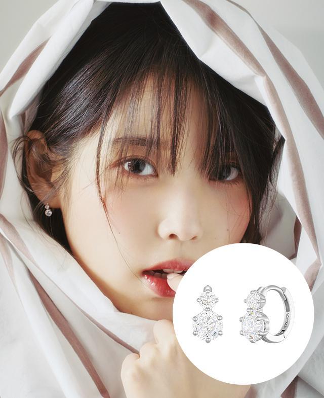 [아이유 PICK] WHITEMOND 귀걸이 (JJLJEQ3BS300SW000)