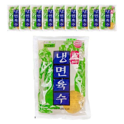 칠갑농산 냉면육수, 300ml, 10개 - 육수/장국 | 쿠팡