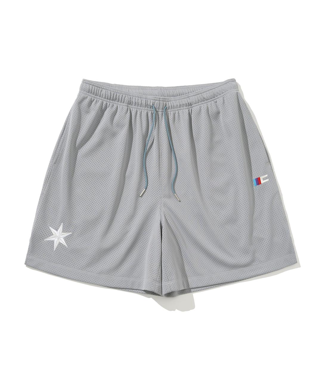 MESH SHORTS GREY