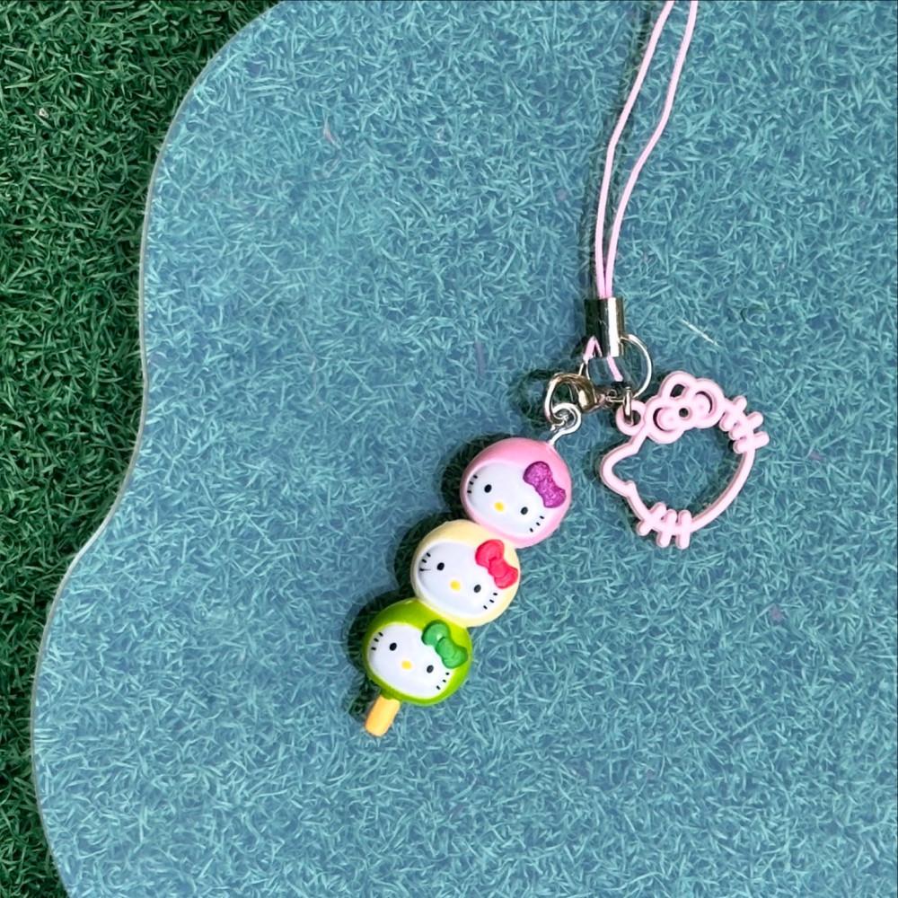 [꽁떼드 코코링] 헬로키티 키링 폰줄 스트랩 시리즈 7종