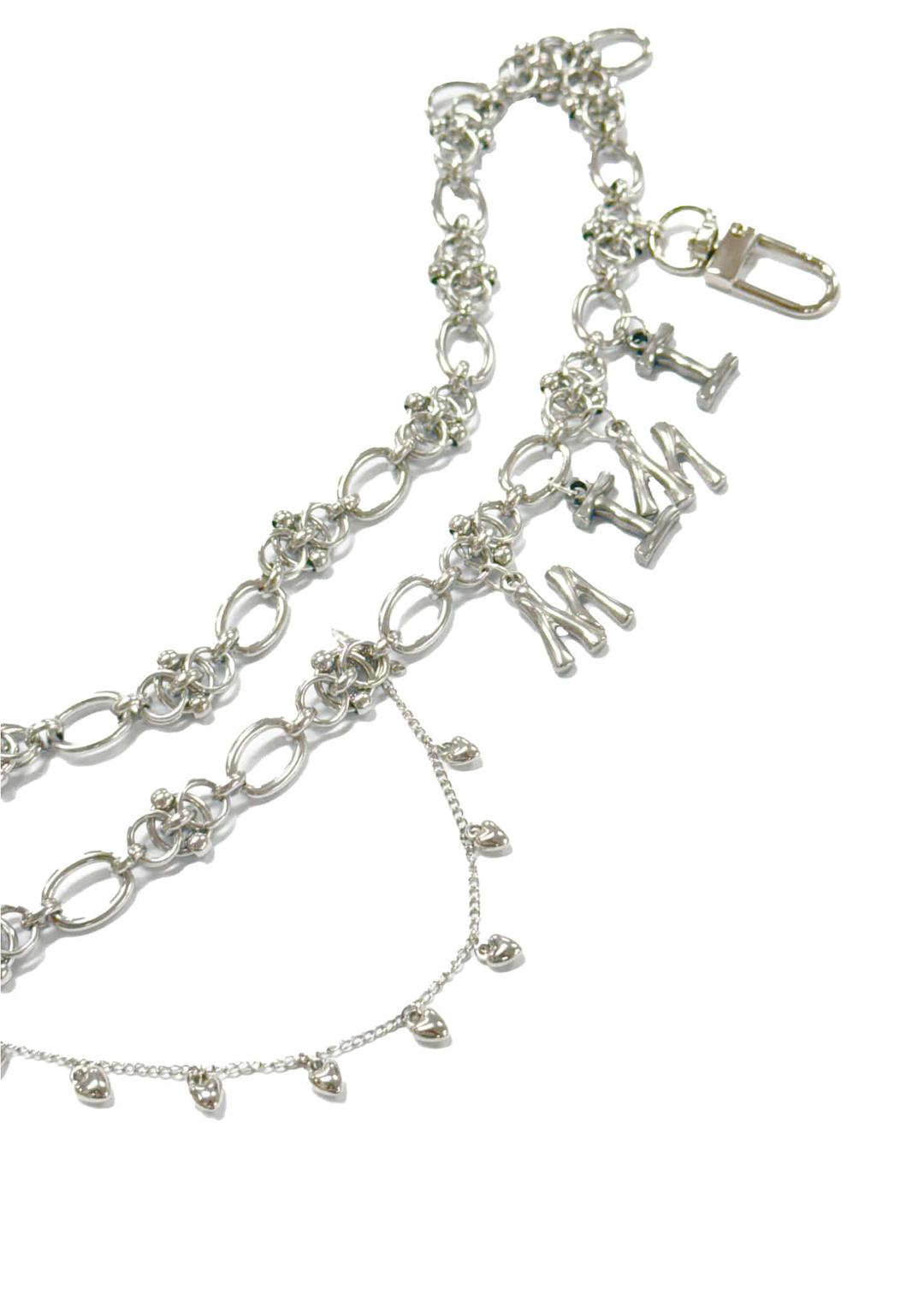 mimi charm chain belt