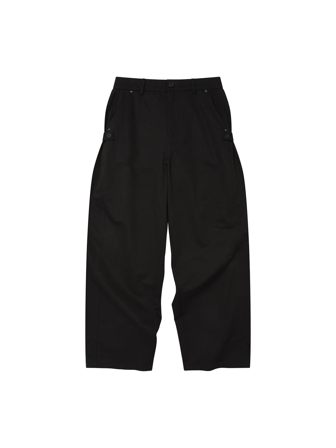 투웨이 벌룬 스트링 팬츠 BLACK