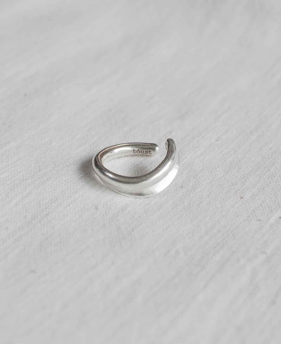 LITTLE WAVES Open Ring