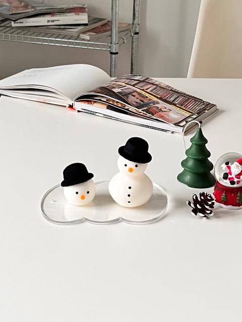 스노우맨 캔들 / 트리 캔들 / 연말 크리스마스 선물