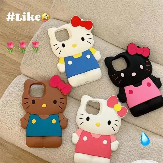 고양이 실리콘 아이폰케이스
