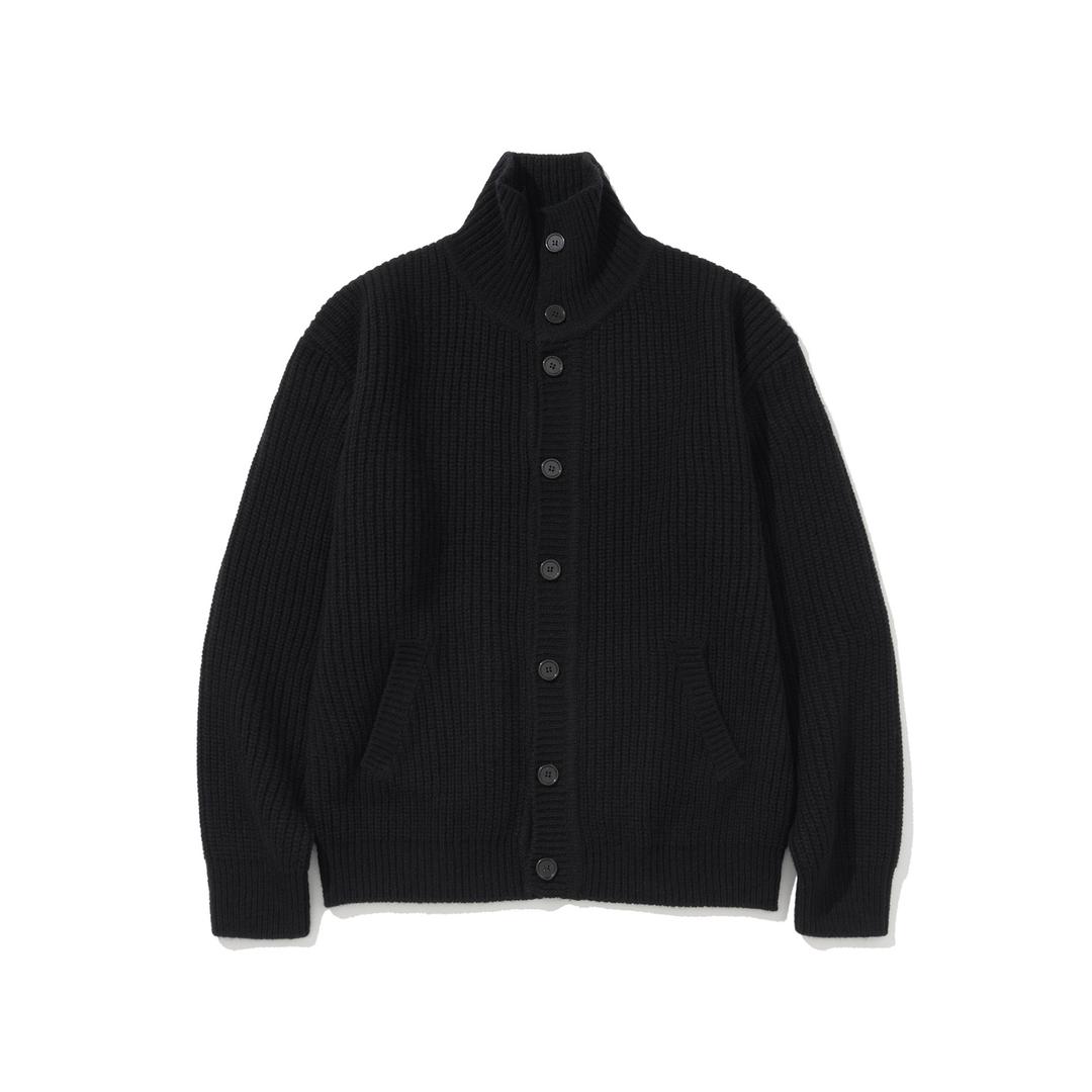 [MASCULINE LINE] HERMANN HEAVY YAK WOOL COLLAR CARDIGAN #3