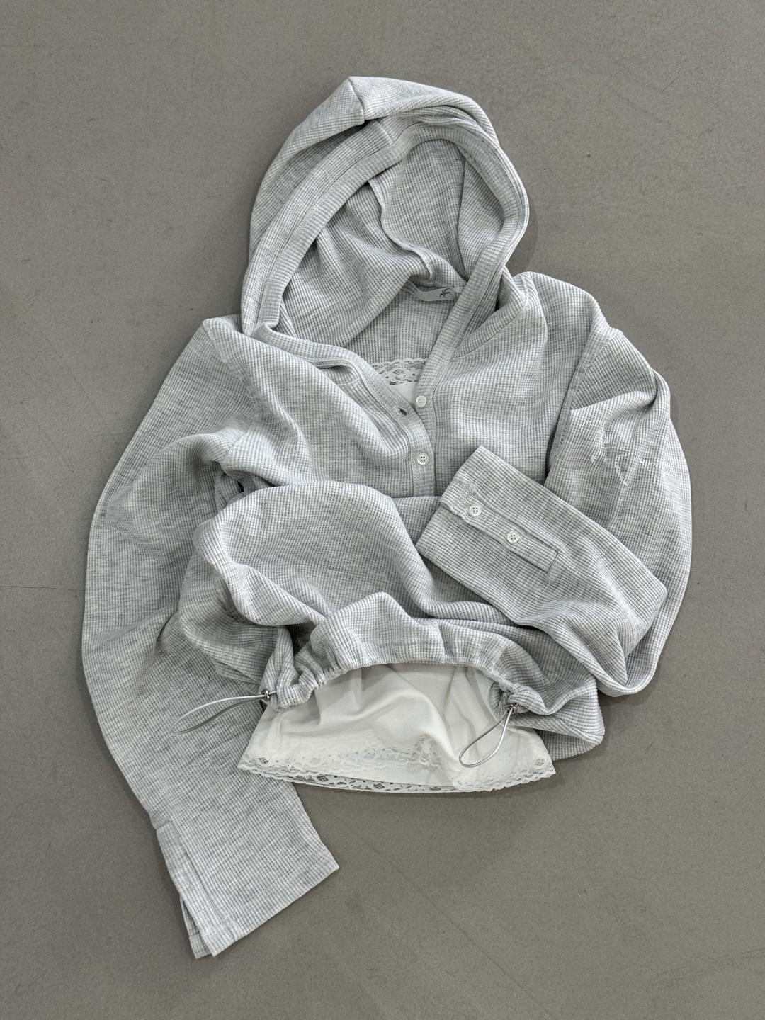 오키드 와플 후디