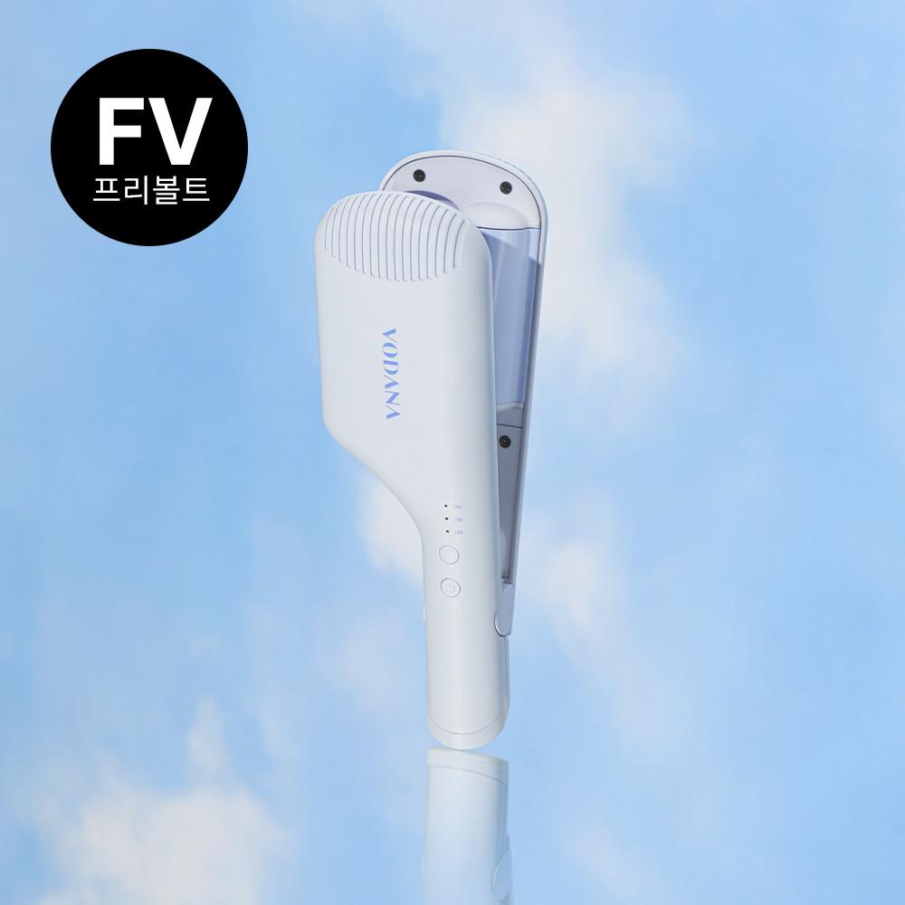 [보다나] 컴팩트 물결고데기 32mm 파우더블루