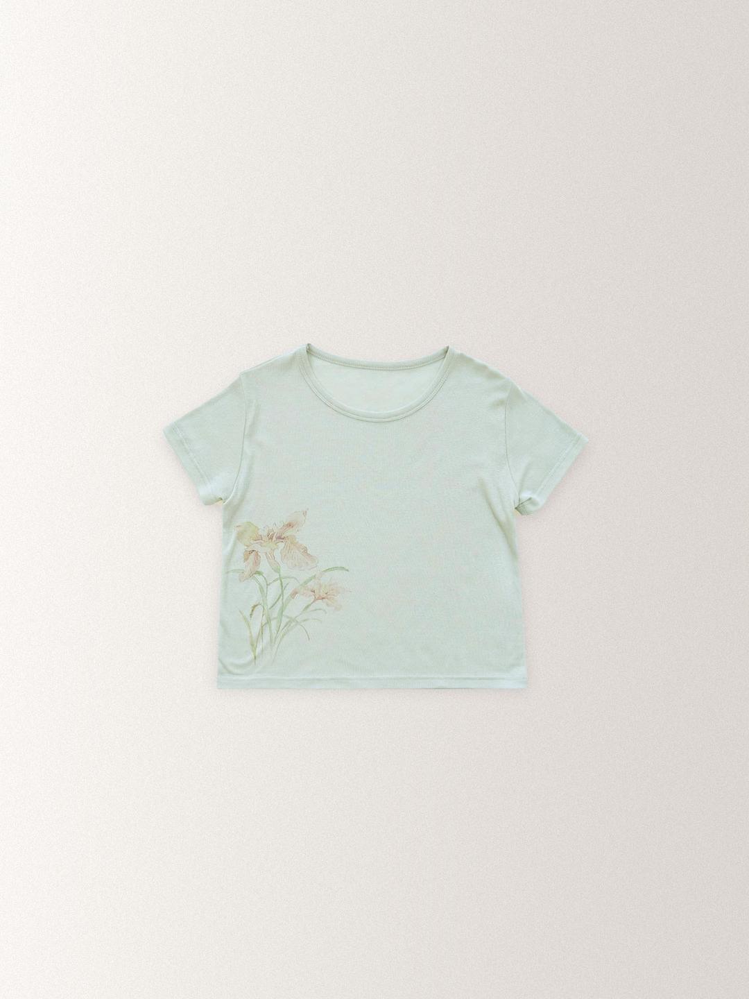 BLOOM MODAL TEE [ MINT ]