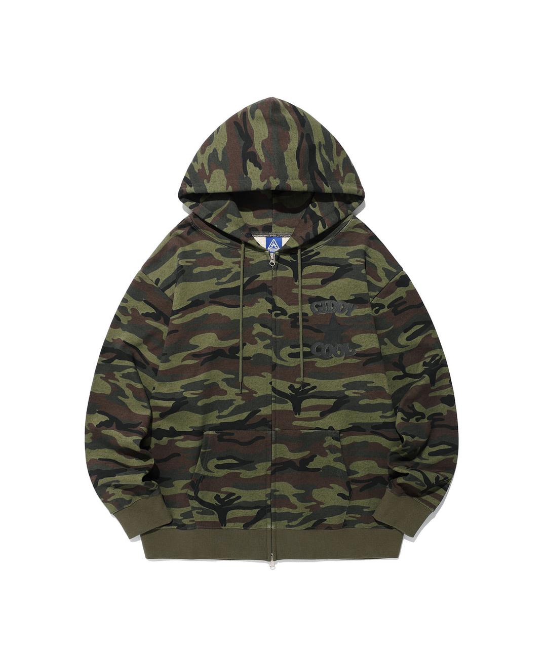 G&C HOOD ZIP UP_CAMO