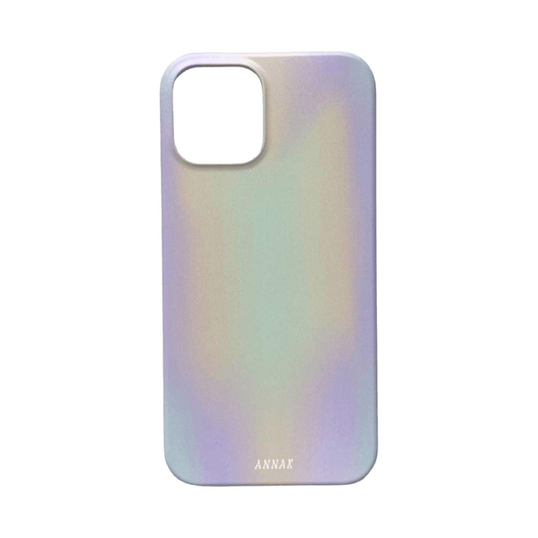 purple rainbow gradation hard case