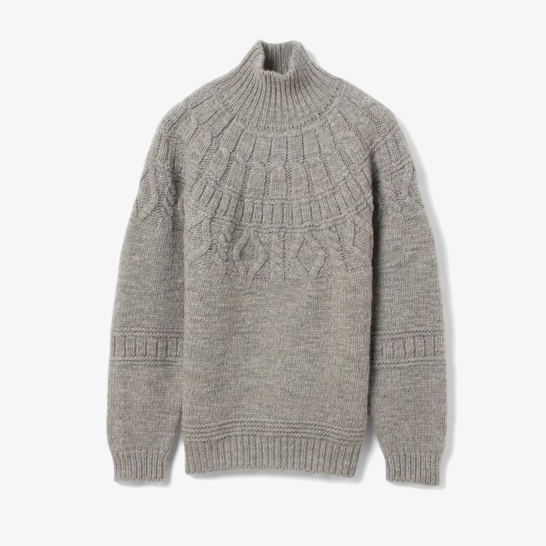 SPREAD ALAN TURTLE NECK GRAY