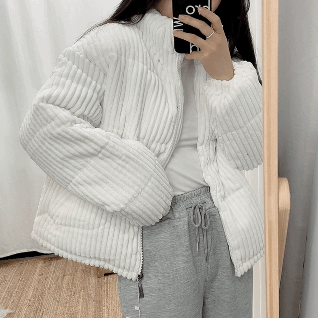 [겨울핫템 /7color!!!] 코듀로이  숏패딩