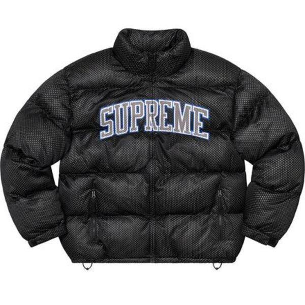 [해외] 슈프림 메쉬 져지 푸퍼 자켓 Supreme Mesh Jersey Puffer Jacket 23SS