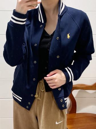 이런 상품 어때요? 폴로랄프로렌 남녀공용 백 포니 자수 기모 바시티 테디 야구 자켓