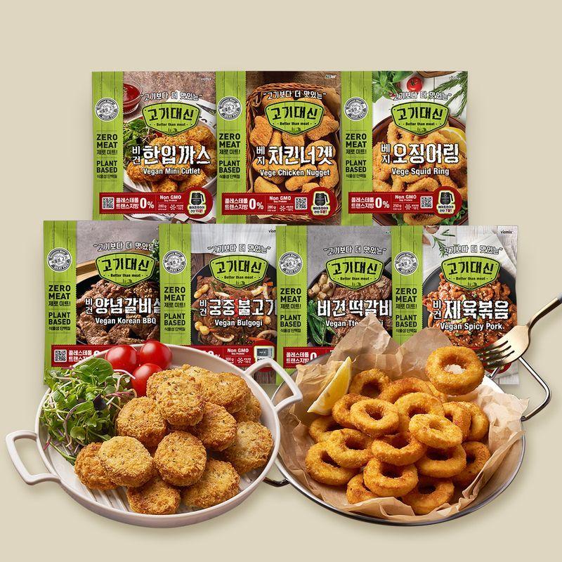 고기대신 식물성 대체육 비건 콩고기 간편식 대용량 궁중불고기 600g
