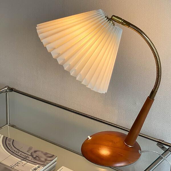1960st 클래식 각도 조절 플리츠 램프