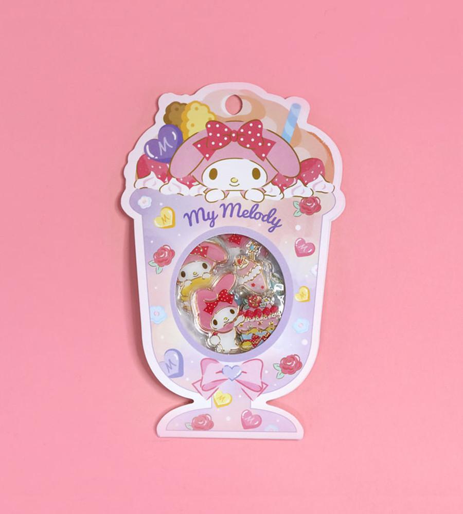 산리오 X 미니소 달콤 반짝 디저트 스티커 / 마이멜로디