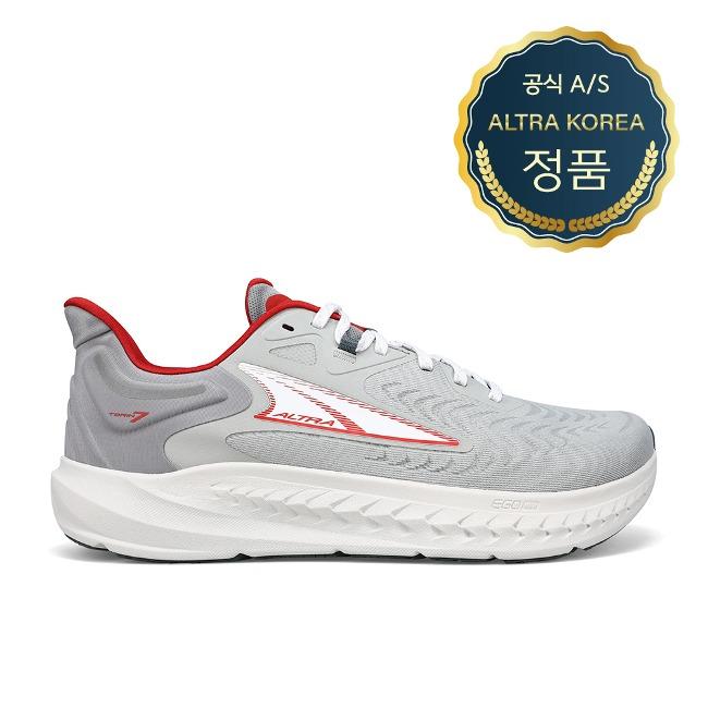 토린7 남성용 그레이/레드
