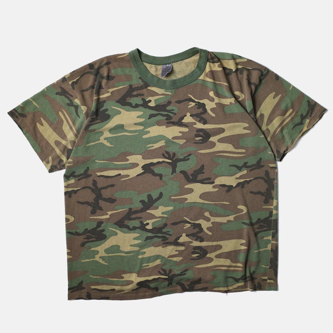 1990's Woodland Camo T-shirt