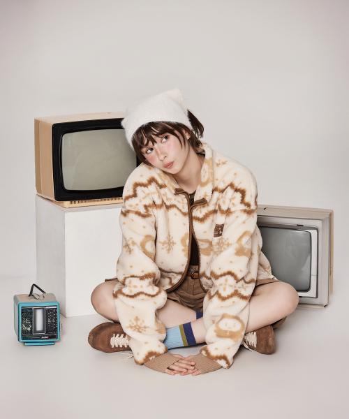 [망그러진곰] 덤블 플리스_SPFZF4VU06