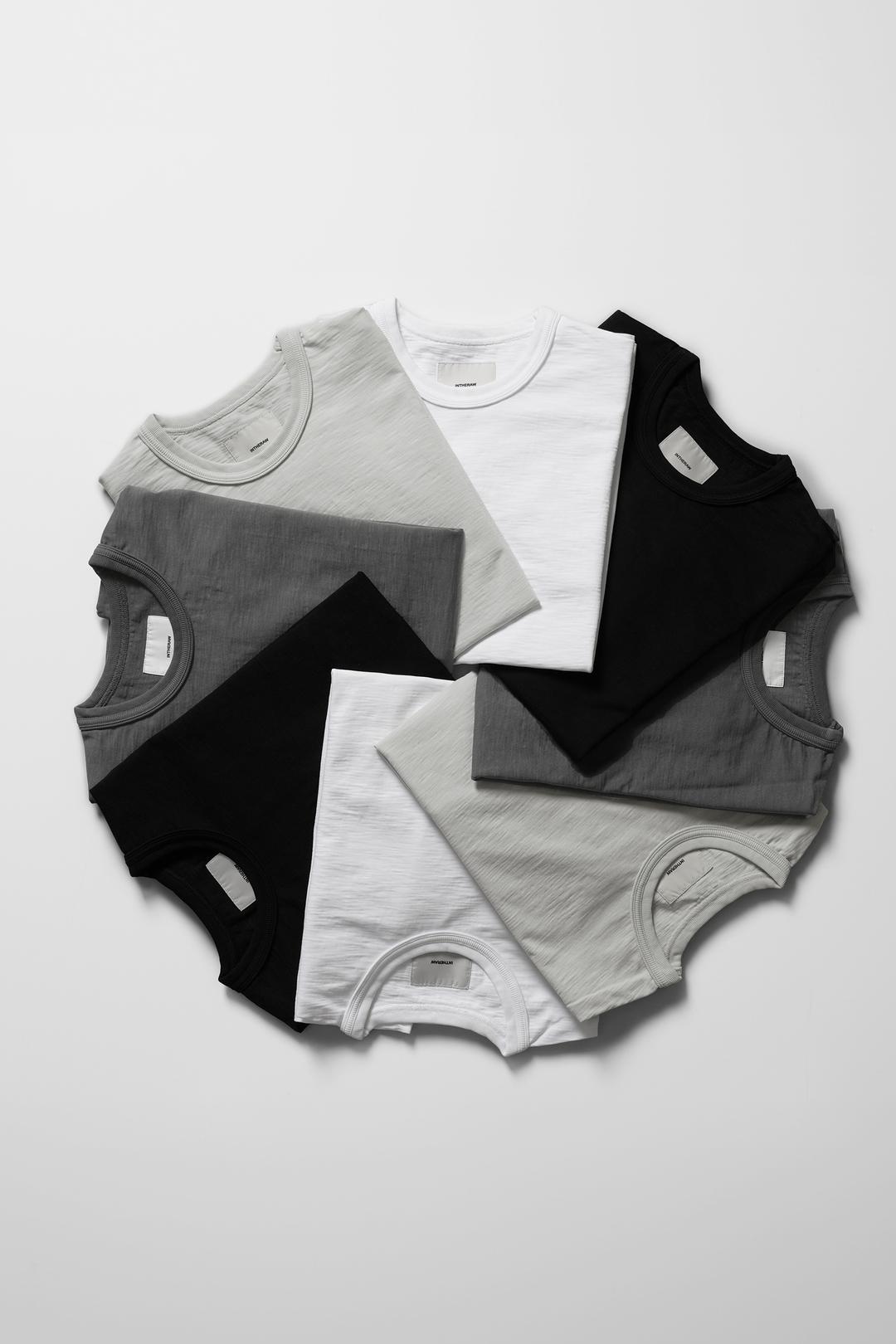 DOUBLE RIBBED SLUB LONG SLEEVES - 4 COLOR (2장 이상 구매 시 추가 5%)
