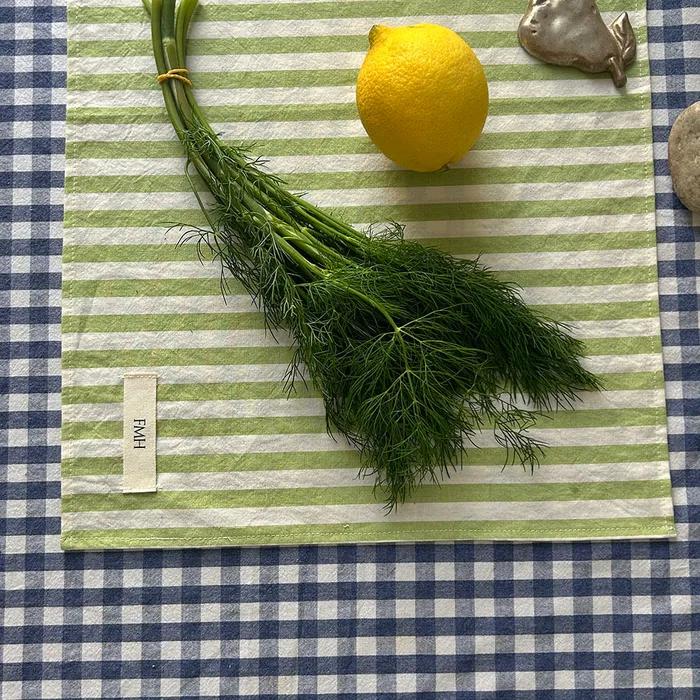 스트라이프 테이블 매트, 키친 클로스 - Stripe Kitchen Mat