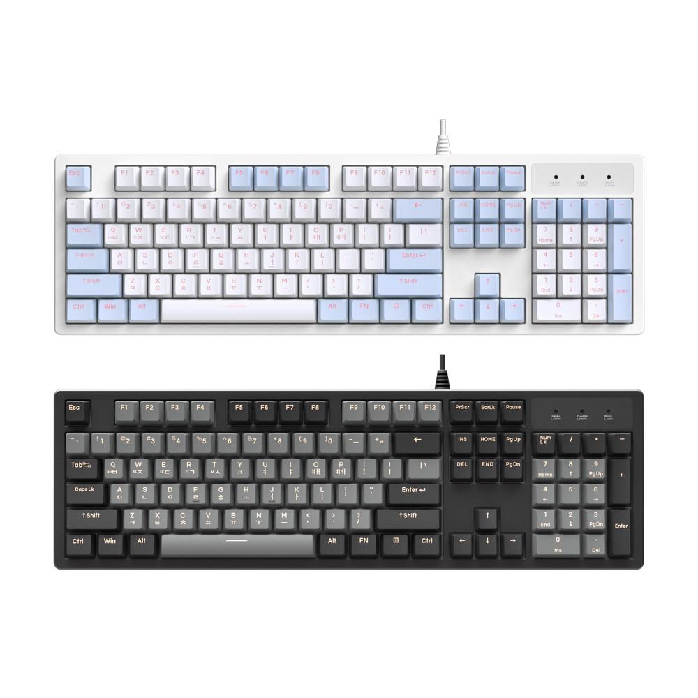 다얼유 DK750 PRO PBT 이중사출 게이밍 유선 기계식키보드
