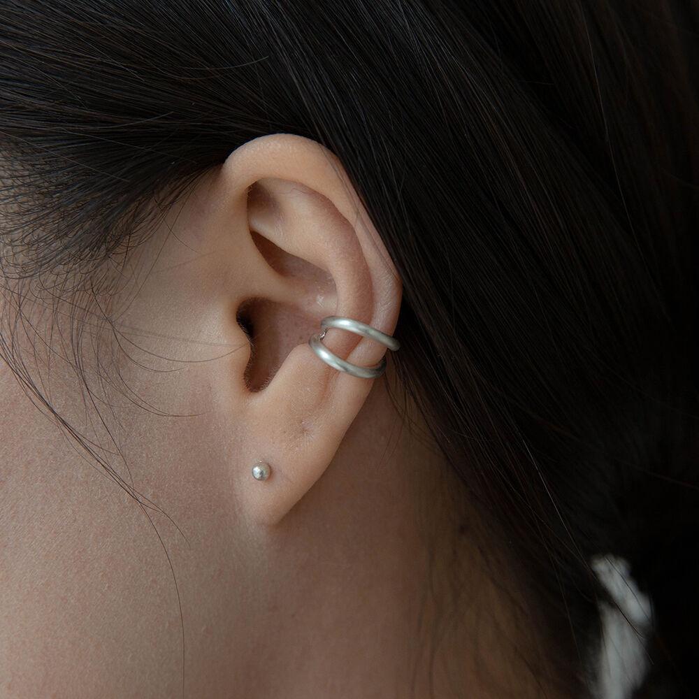 simple layered earcuff