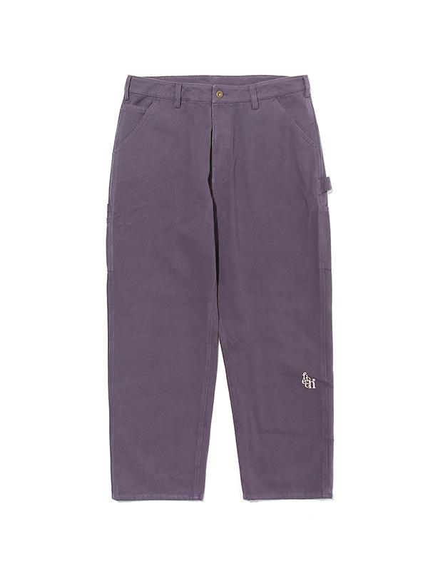 CANVAS CARPENTER PANTS PURPLE