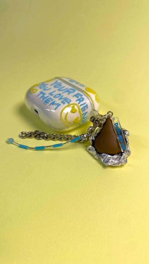 초콜릿 모형 키링