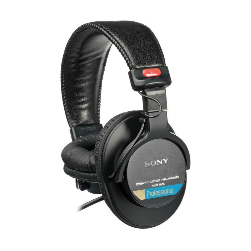 SONY MDR-7506 소니 MDR7506 모니터링 헤드폰 레코딩 녹음실 녹음 헤드셋