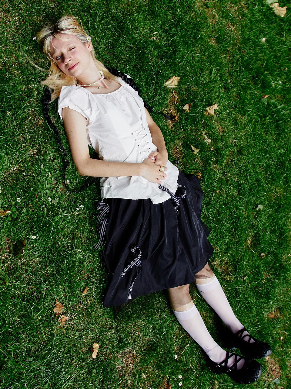 Vintage Cake Skirt_black