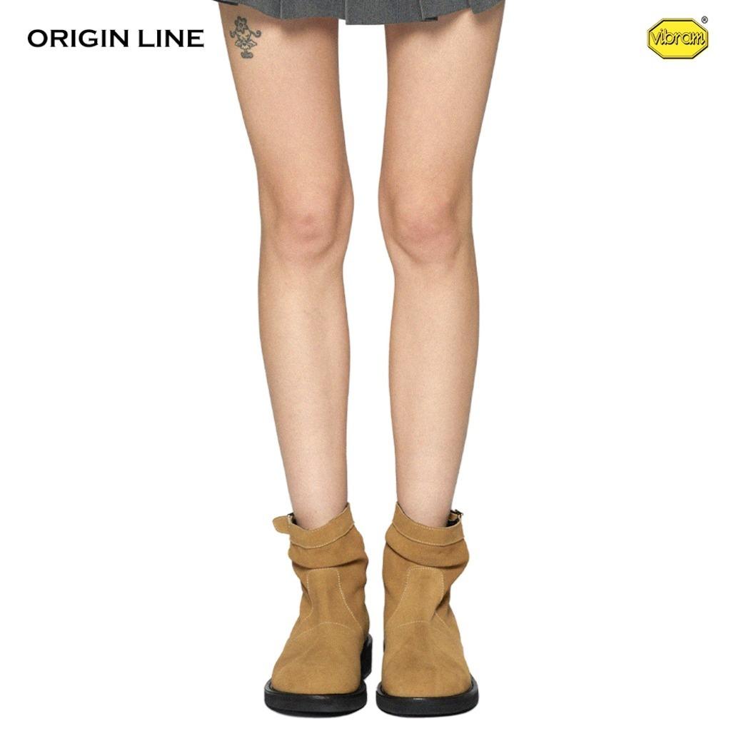 [ordermade] origin sprit ankle boots brown