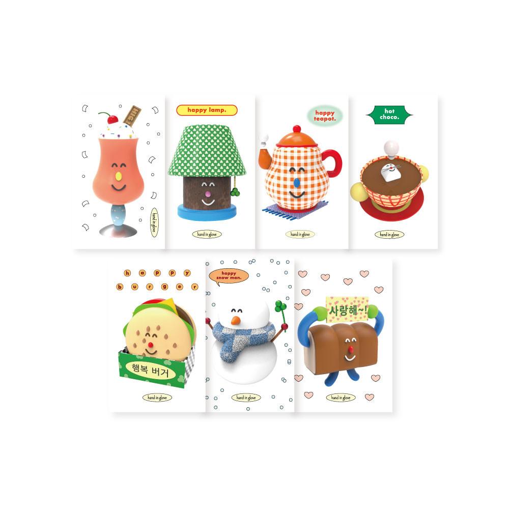 [hand in glove] Big sticker 02