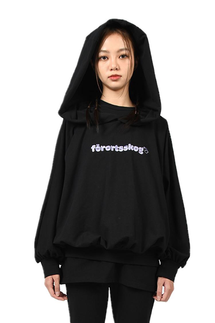 Huge Hood Hoodie (Black)