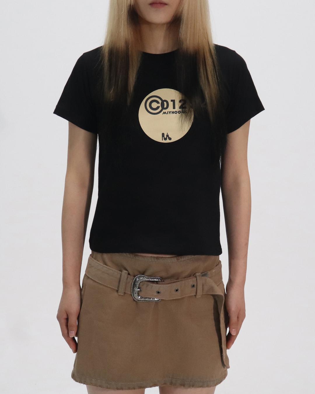 NUMBER BALL TEE ( BLACK )
