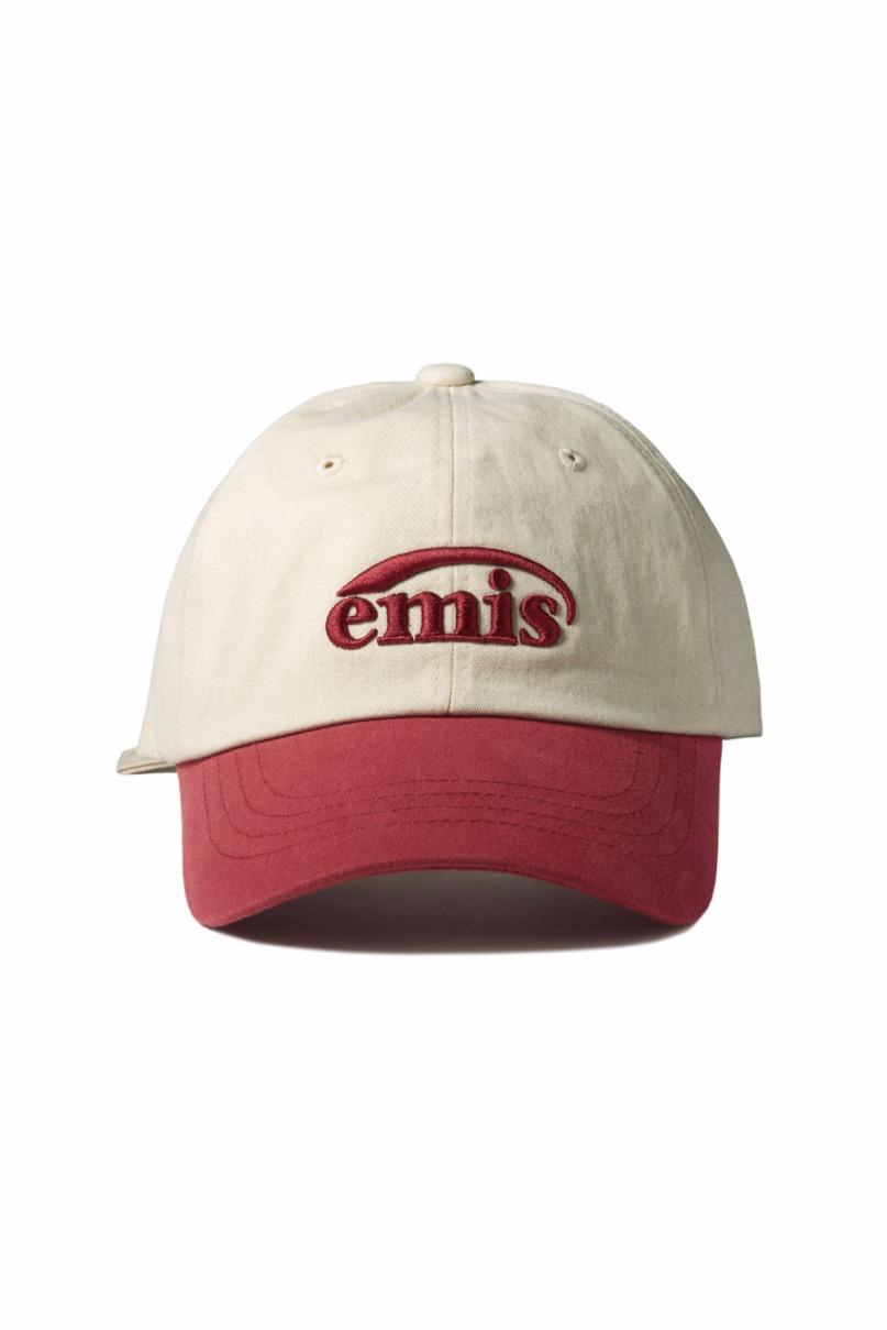 22SS 뉴로고 볼캡-투톤레드