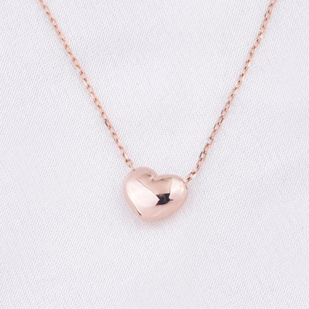 14K, 18K 하트리엘 목걸이