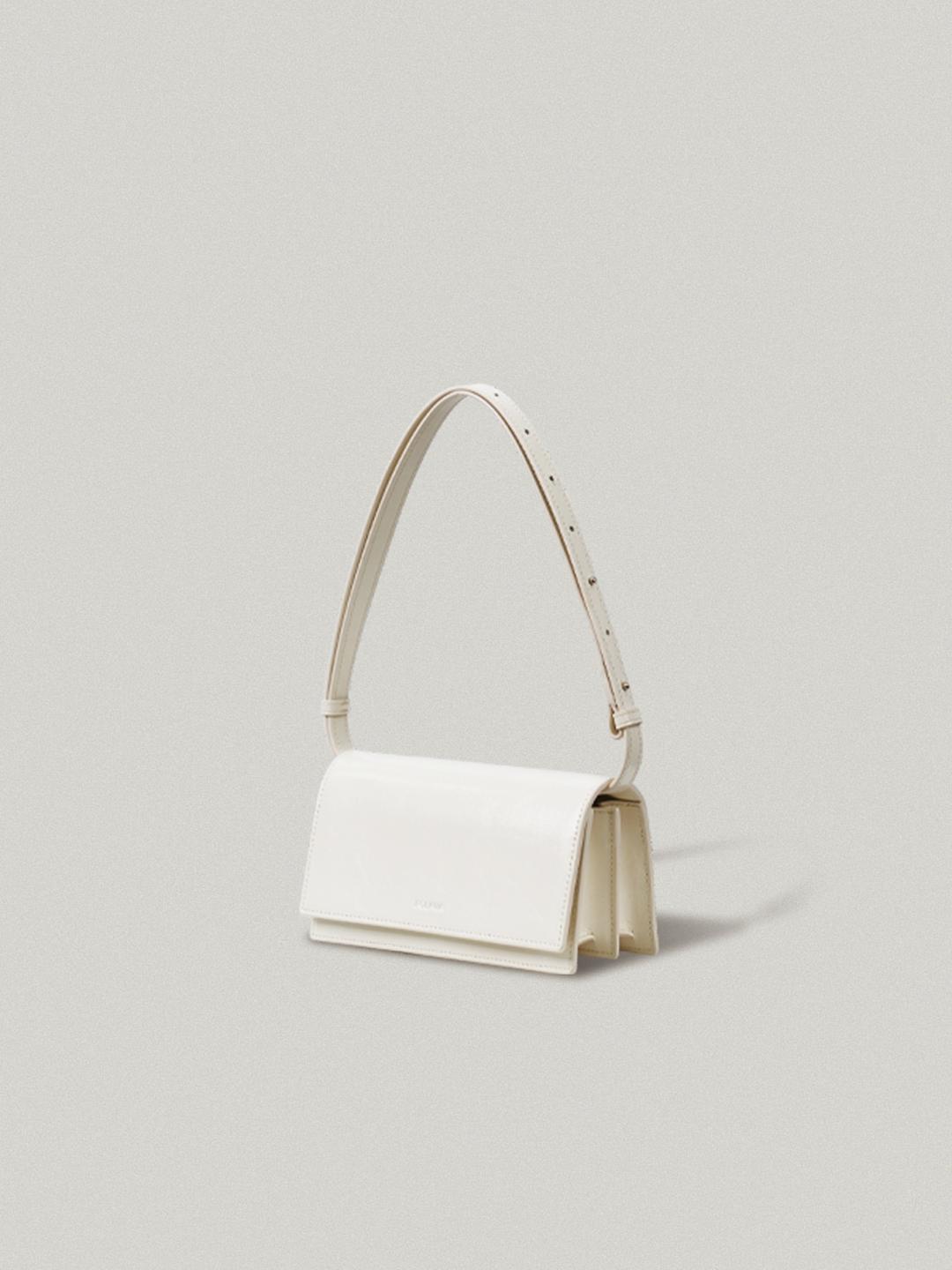 Mini Tribag Ivory - Crinkle미니 트라이백 - 크링클