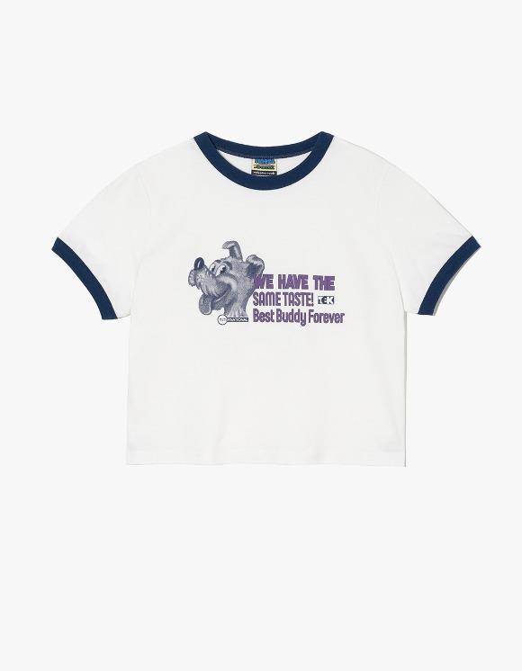 Bbf Ringer Tee - Cream