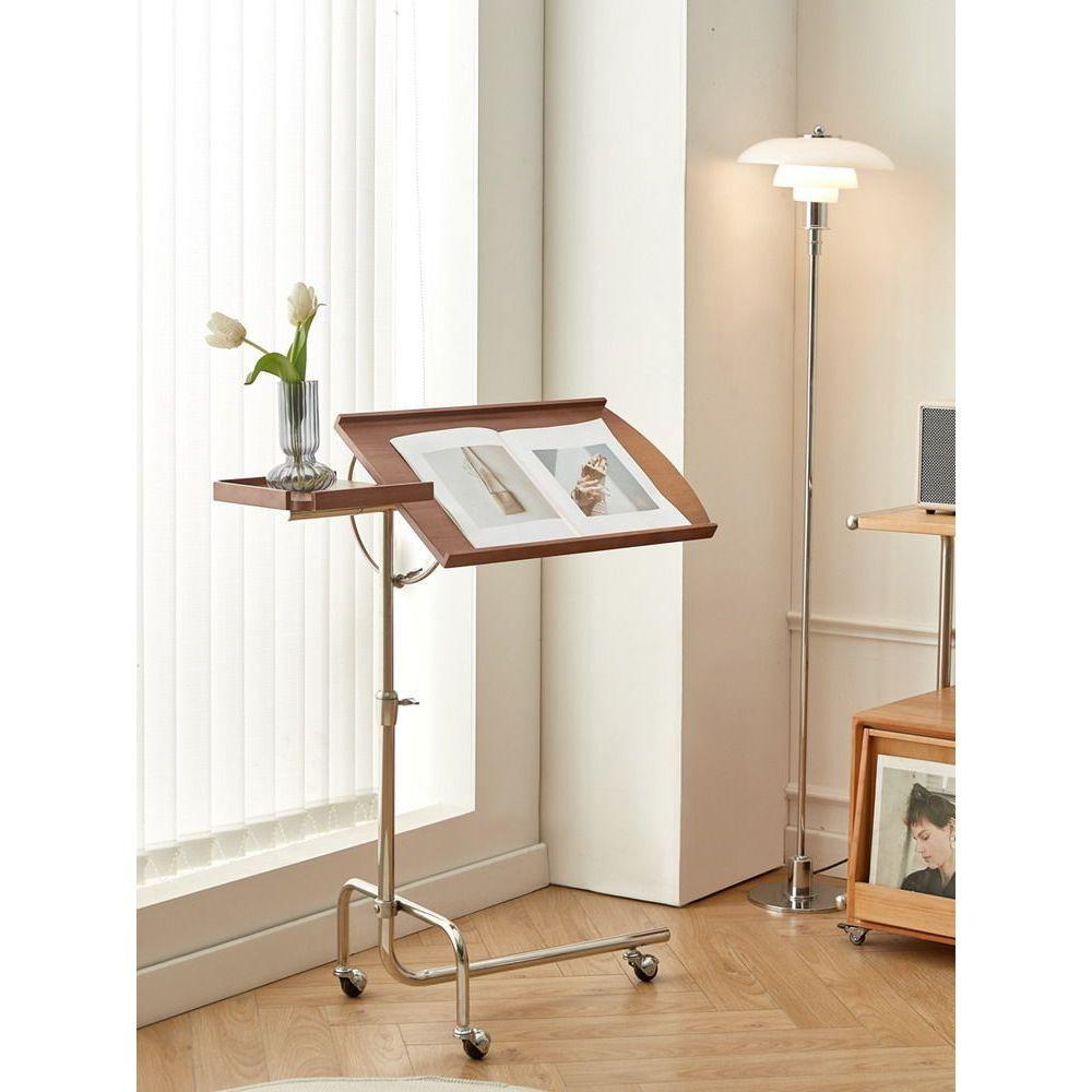 이동식 사이드테이블 독서대 높이 각도 조절 악보테이블 보조 미니