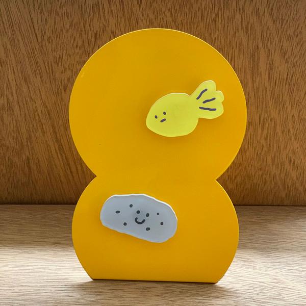 [magnet] fish & jeju dol magnet set