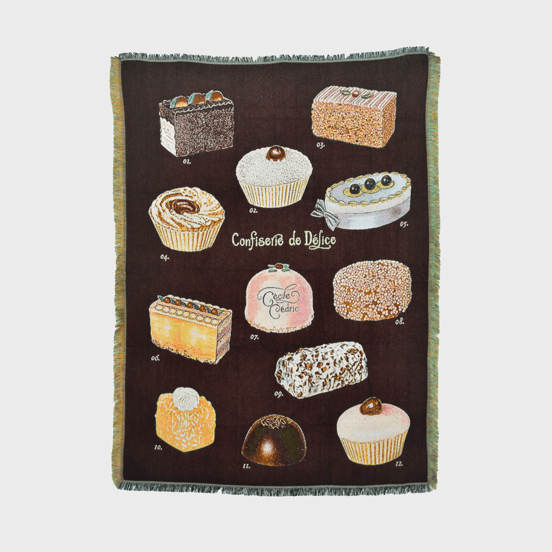 Jacquard Blanket/Dessert 디저트 자카드 직조 블랭킷 1300*1800